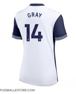 Günstige Tottenham Hotspur Archie Gray #14 Heimtrikot Damen 2024-25 Kurzarm